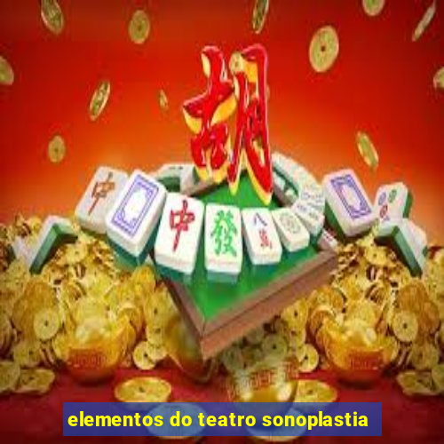 elementos do teatro sonoplastia